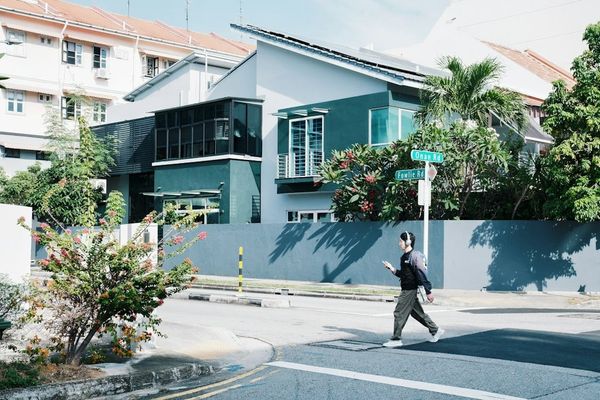 Landed homes along Namly Avenue, Singapore